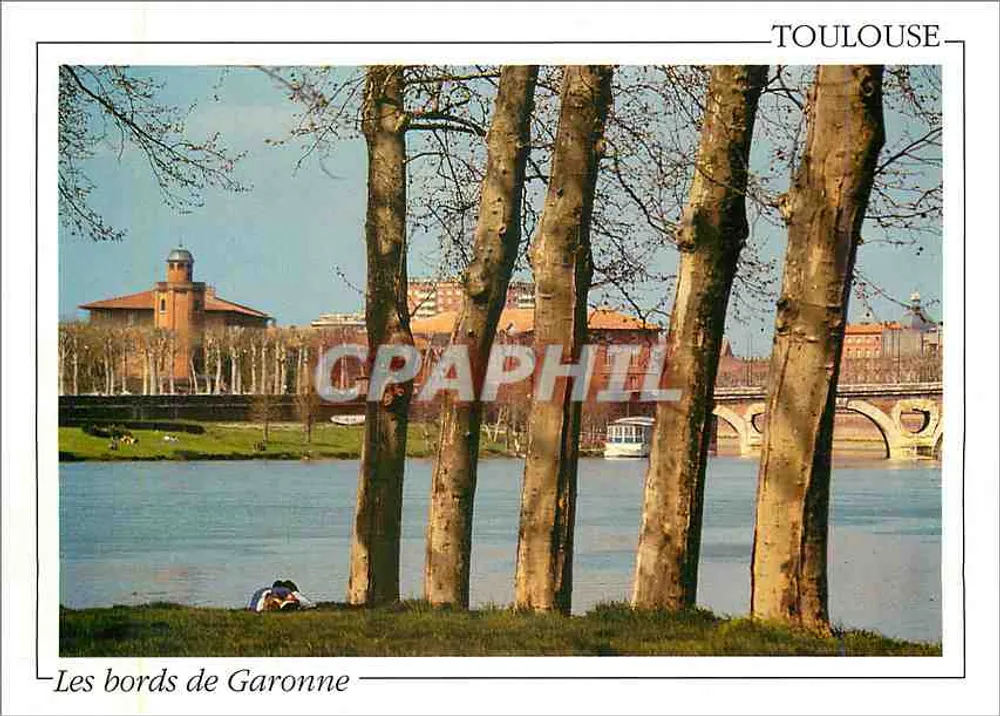 Margens do Garonne — Toulouse — Edições CUBARTÈRE - Frente