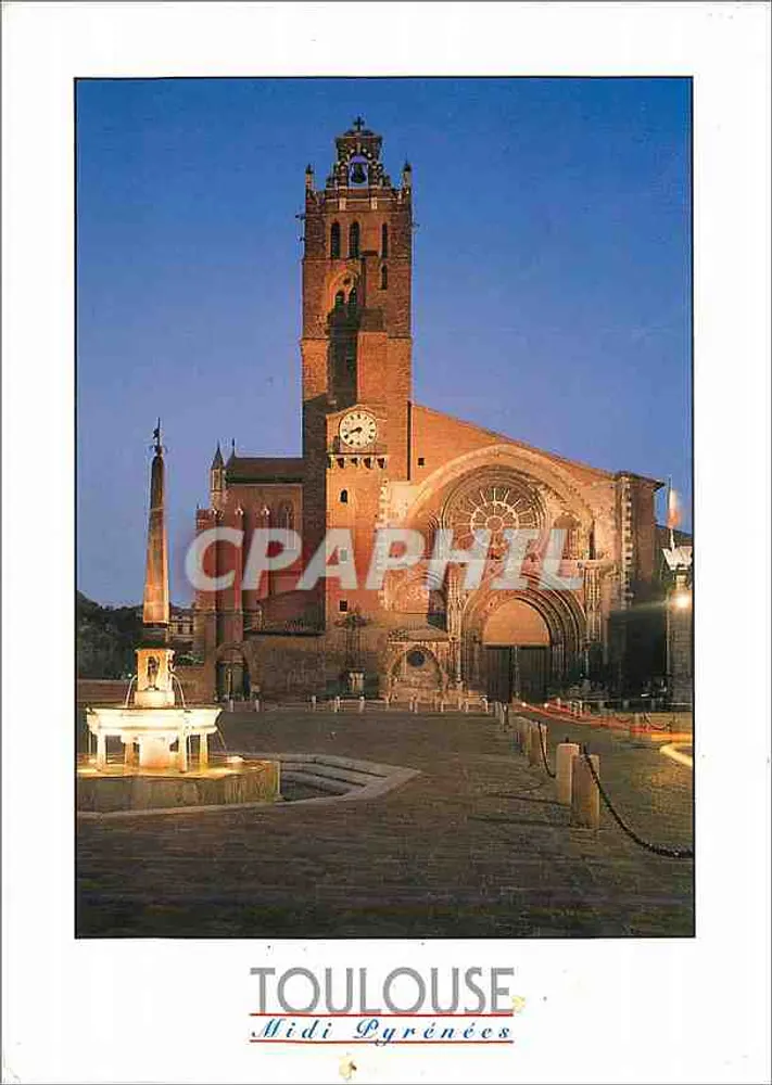 Toulouse — Catedral de São Etienne - Frente