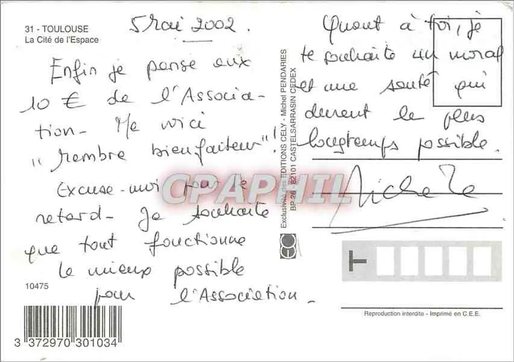 Toulouse — Capitale de l'aérospatiale — Éditions CELY - Verso