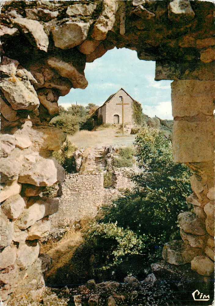 Angles-sur-l'Anglin — Die Kreuzung des Kalvariums und die Kapelle Saint-Pierre — Cim - Vorderseite