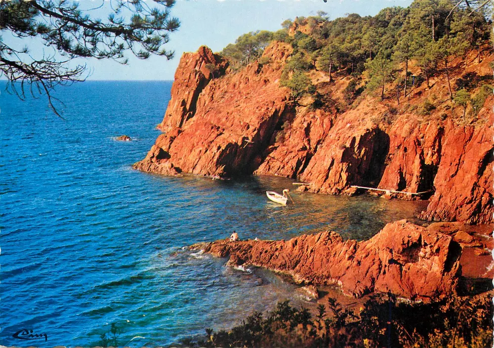 Roches Rouges — Côte d'Azur (Var) — Combier Imprimeur à Lyon - Frente