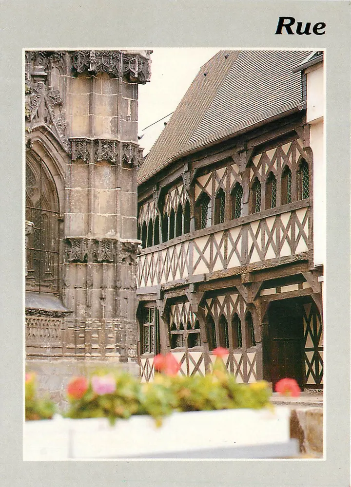 Rua — Casa antiga — Edições e Impressões Combier / Mâcon, n° C3 80688-0-0002 - Frente