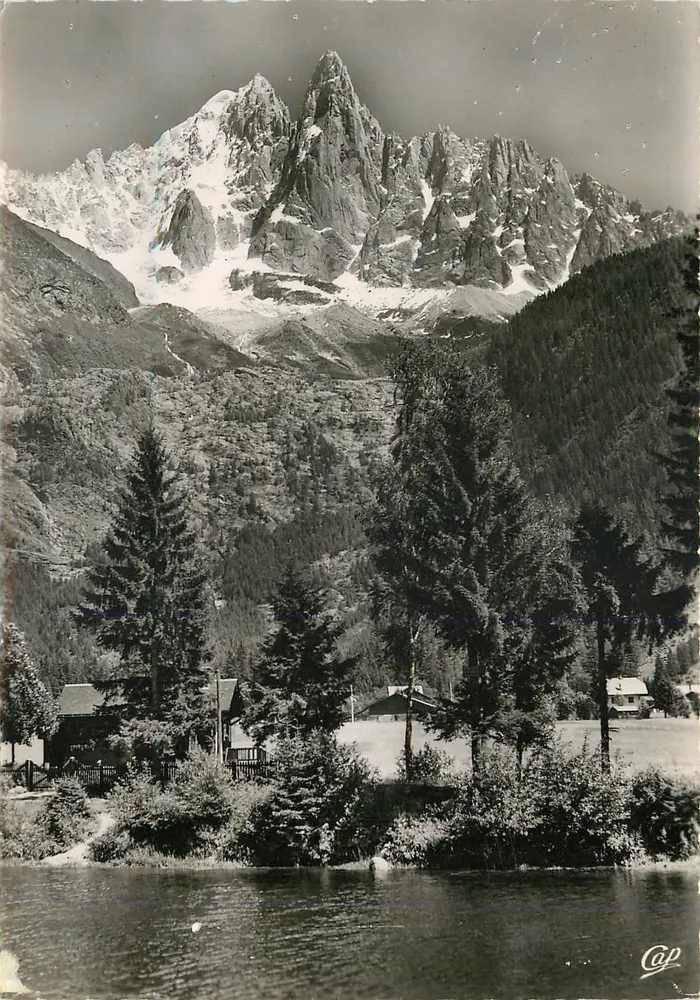 Chamonix-Mont-Blanc — O Drû — Cte des Arts Photomécanique, 44, rue Le Tellier, Paris-15e - Frente