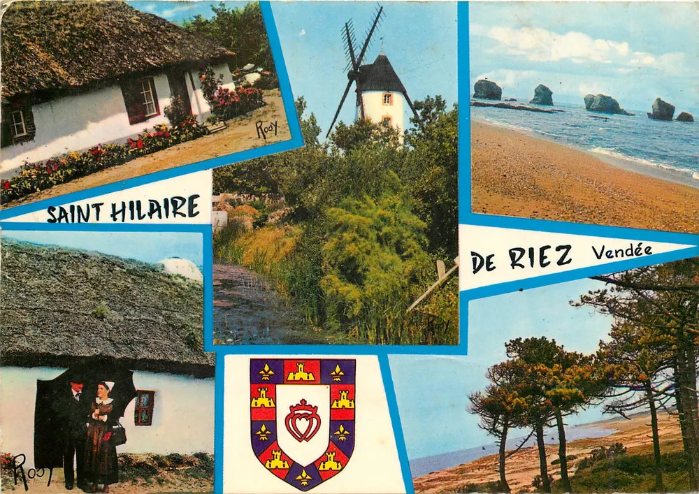 Saint-Hilaire-de-Riez — Vendée — Editor Rooy, n°5231 - Frente