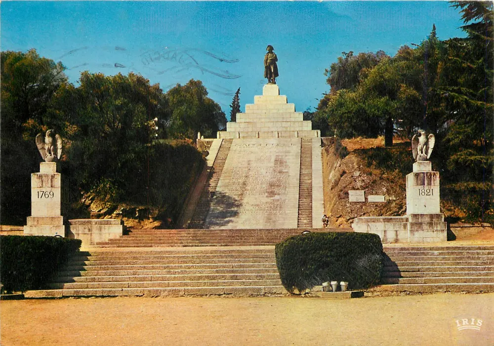 Monumento a Napoleão — Ajaccio — Edições IRIS - Frente