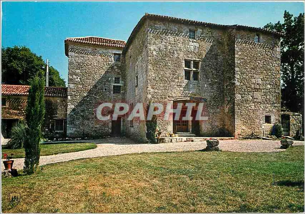 Schloss am See — Im Condomois (13. und 16. Jahrhundert) — Société des cartes Postales P.A.-POUX - ALBI - Vorderseite