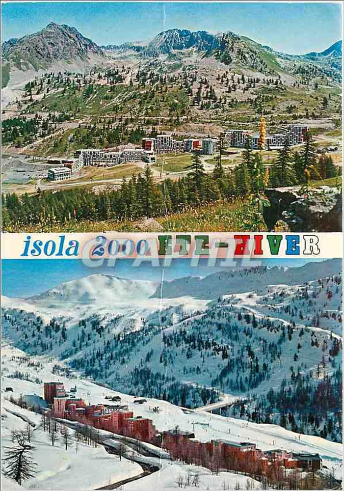 Isola 2000 - Côte d'Azur — Sommer- und Winterresort — Les Editions Gilletta - Vorderseite