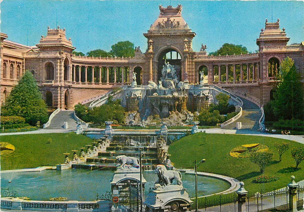 O Palácio Longchamp — Marselha — Les Éditions Marc - Frente
