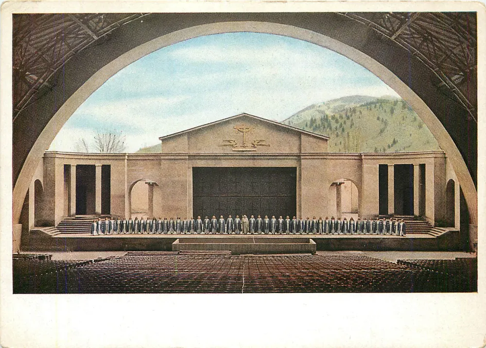 Passionsspiele 1950 — Oberammergau — Verlag F. Bruckmann & Co. - Vorderseite