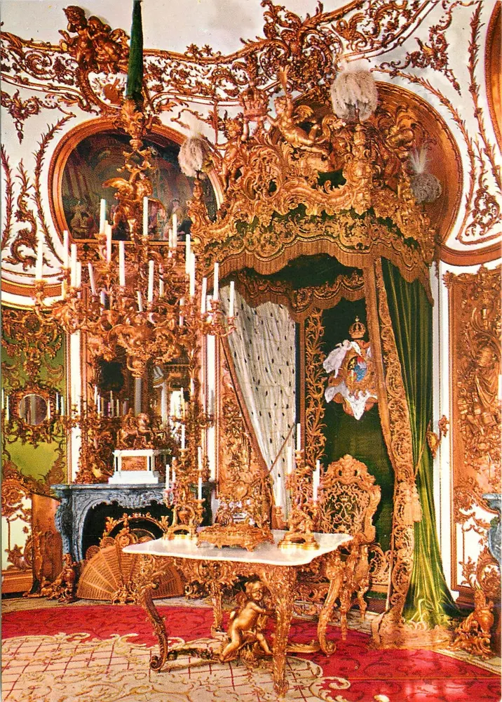 Castelo Real de Linderhof — Sala de Audiência — Kienberger - Frente
