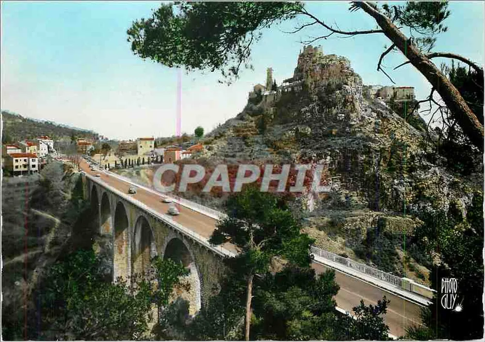 Eze-Village — Alpes-Maritimes, 425 m — Edições Fotógrafo, Av. Gambetta, Nice - Frente