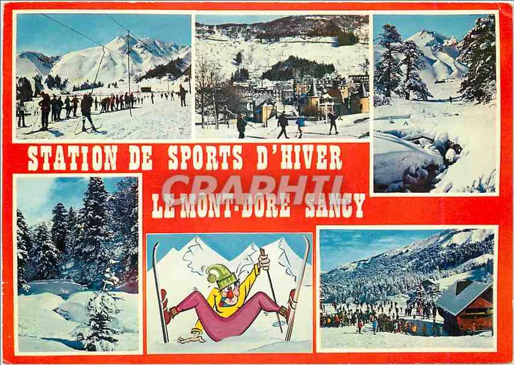 Wintersportort Le Mont-Dore Sancy — Mexichrome-Ausgabe - Vorderseite