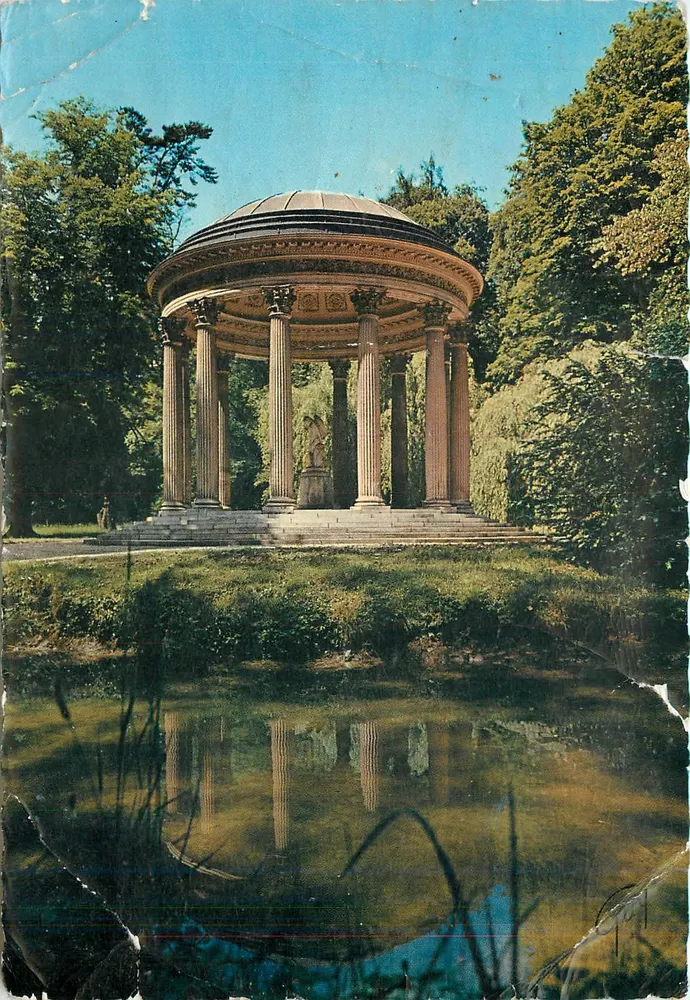 Versailles — Garten des Petit Trianon, der Tempel der Liebe — Verlag LECONE & GUY, Paris - Vorderseite