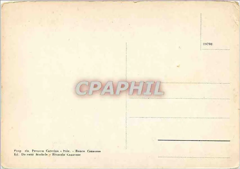 Vale Soana - Santuário de S. Besso - m. 2040 - Verso
