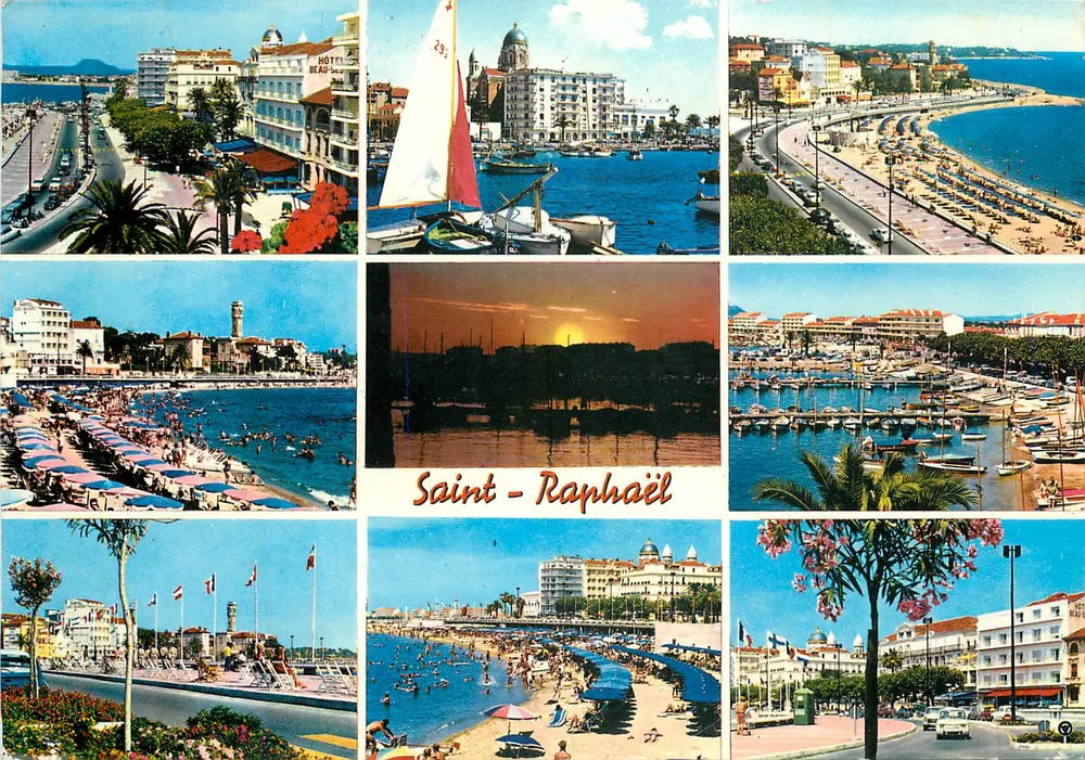 Saint-Raphaël — Côte d'Azur — Editions M.B. n°1157 - Vorderseite