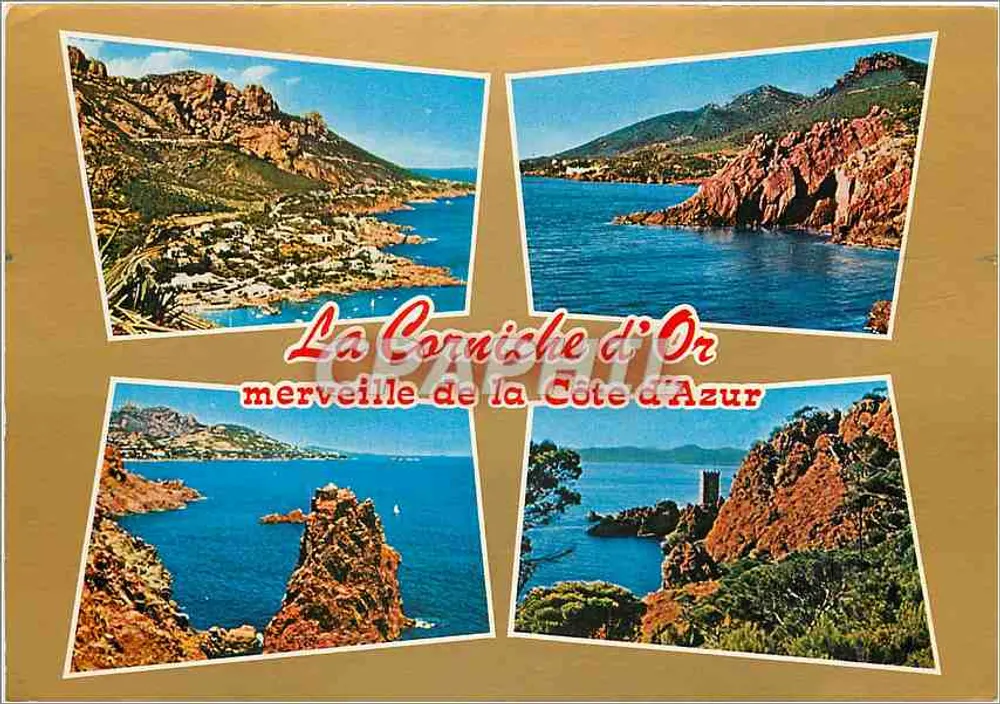 Die Corniche d'Or — Wunder der Côte d'Azur — Éditions Céleste, n°5-370 - Vorderseite