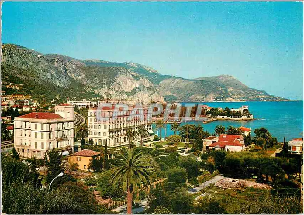 Beaulieu-sur-Mer — Die Stadt und die großen Hotels — Éditions D.E.P.T. - In Italien gedruckt - Vorderseite