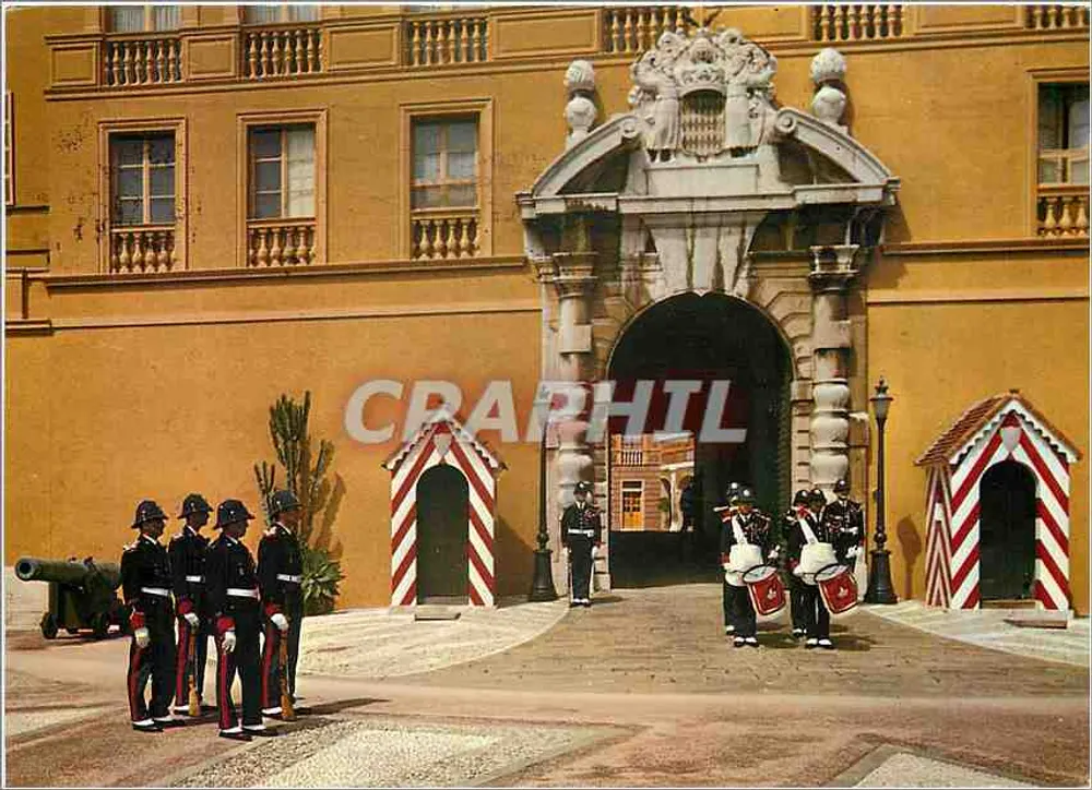 Principat von Monaco — Wachwechsel — Edition Frankachrome - Vorderseite
