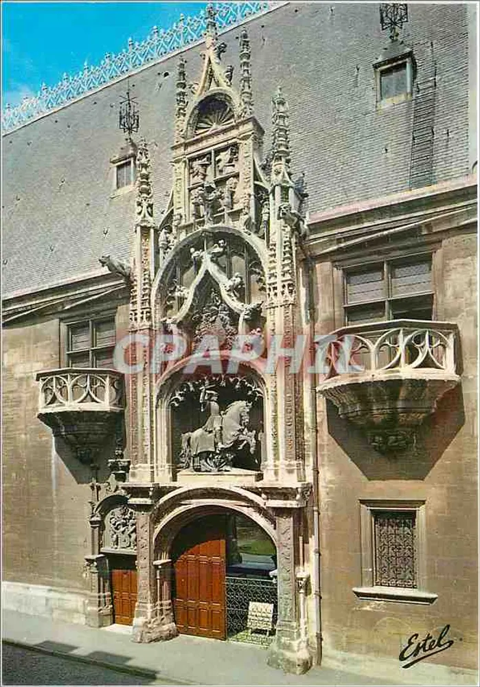 Nancy (Meurthe-et-Moselle) — Das Ducal Palace: das Eingangstor — Verleger Estel, Nr. 69-W - Vorderseite