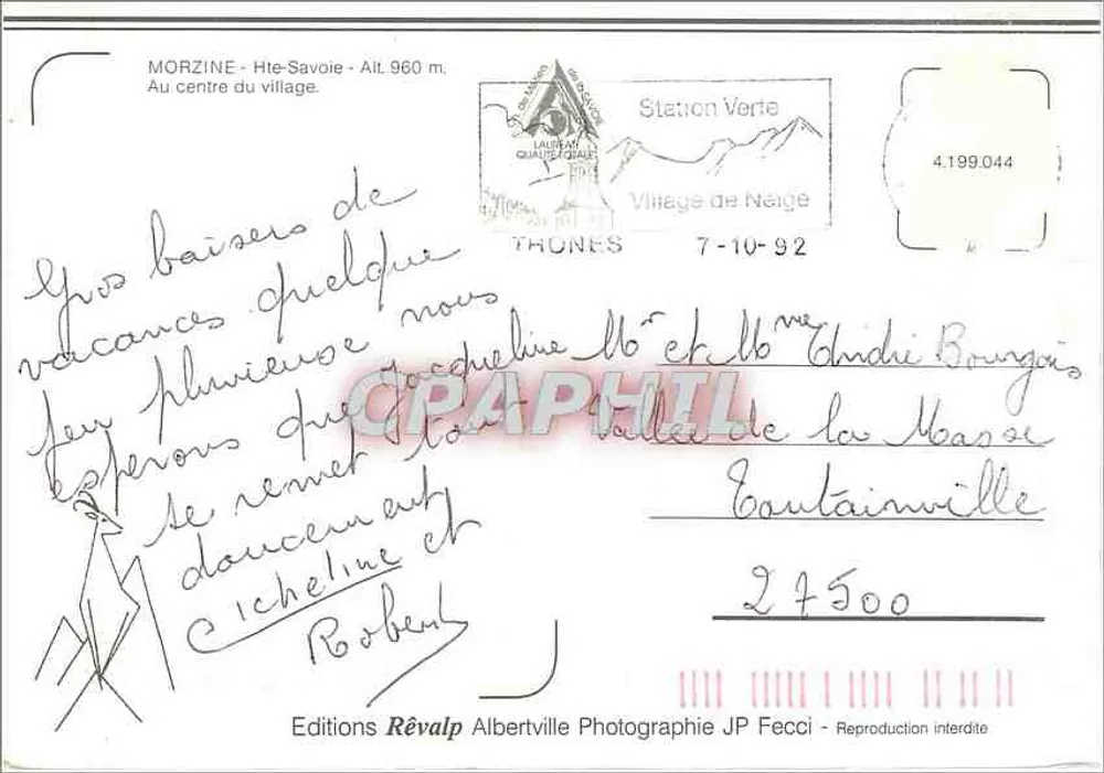 Morgine — Alpines Dorf — Révalp Editions - Rückseite