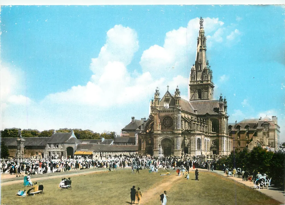 Sainte-Anne-d'Auray — A Basílica — Edições Gaby - Frente