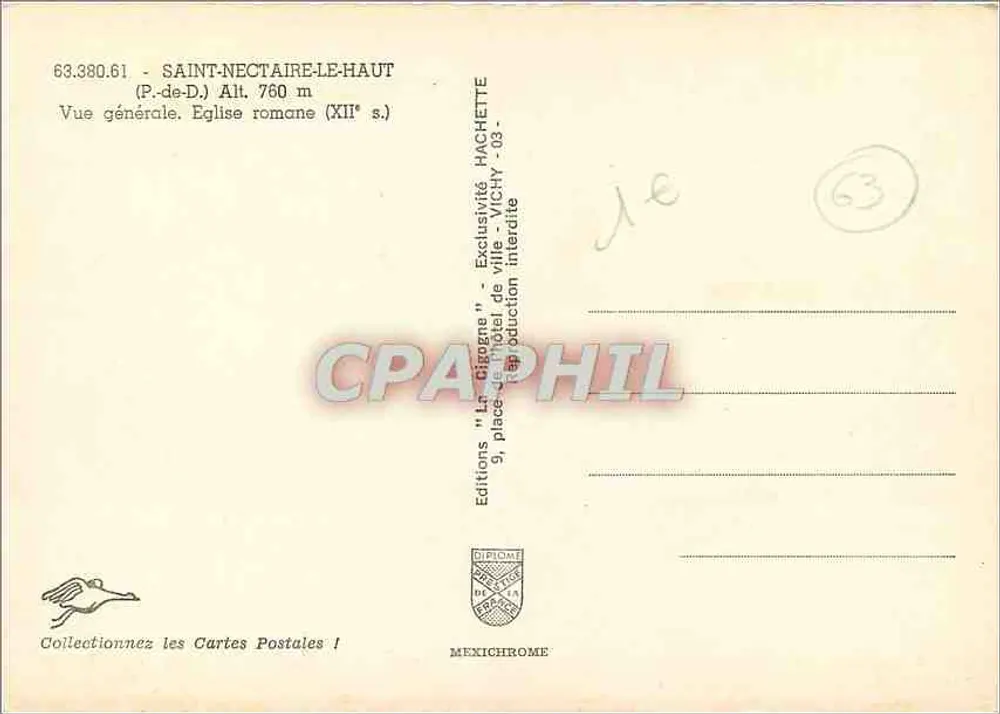 Höhlen von Chateauneuf — Allgemeiner Blick — Éditions Diplôme - Rückseite