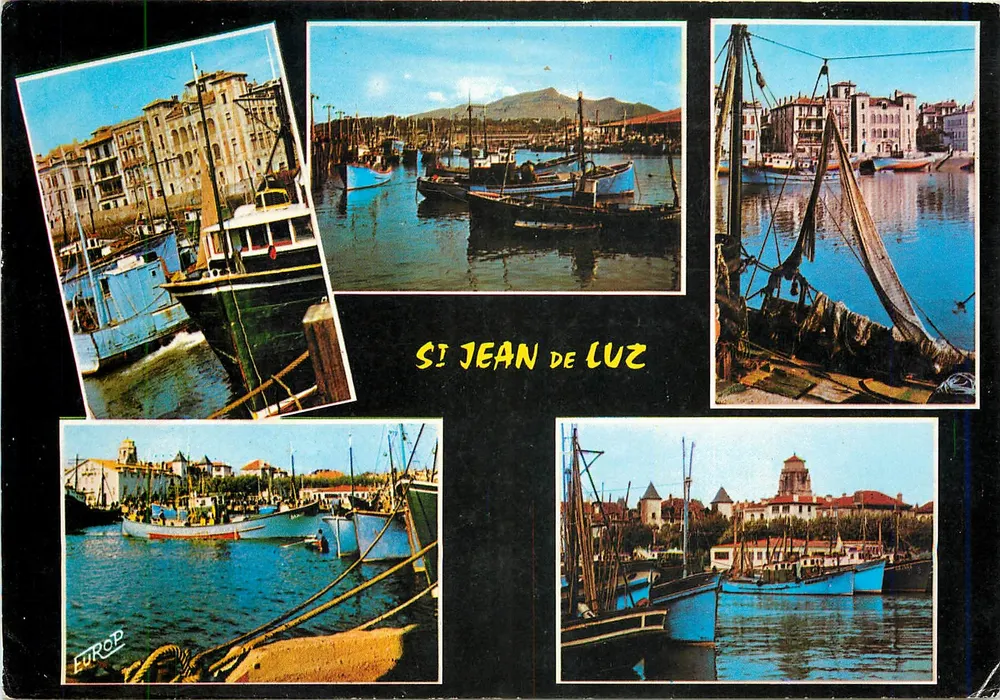 Saint-Jean-de-Luz — porto e cais — Edição da Europ - Frente