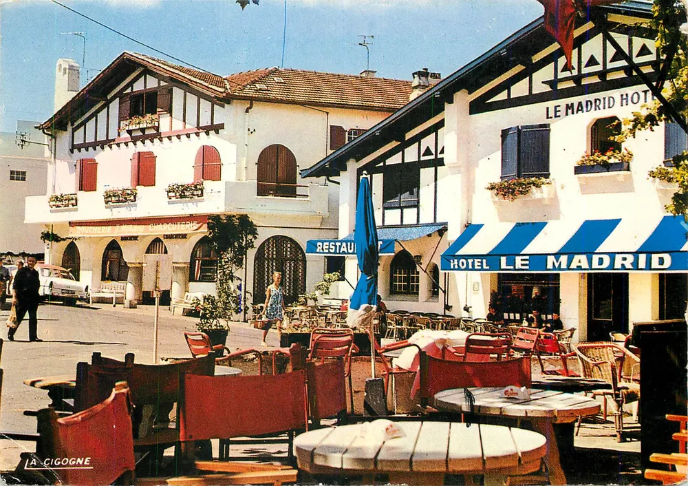 Das Madrid Hotel — Guethary (Pyrénées-Atlantiques) — Éditions « La Cigogne » - Vorderseite