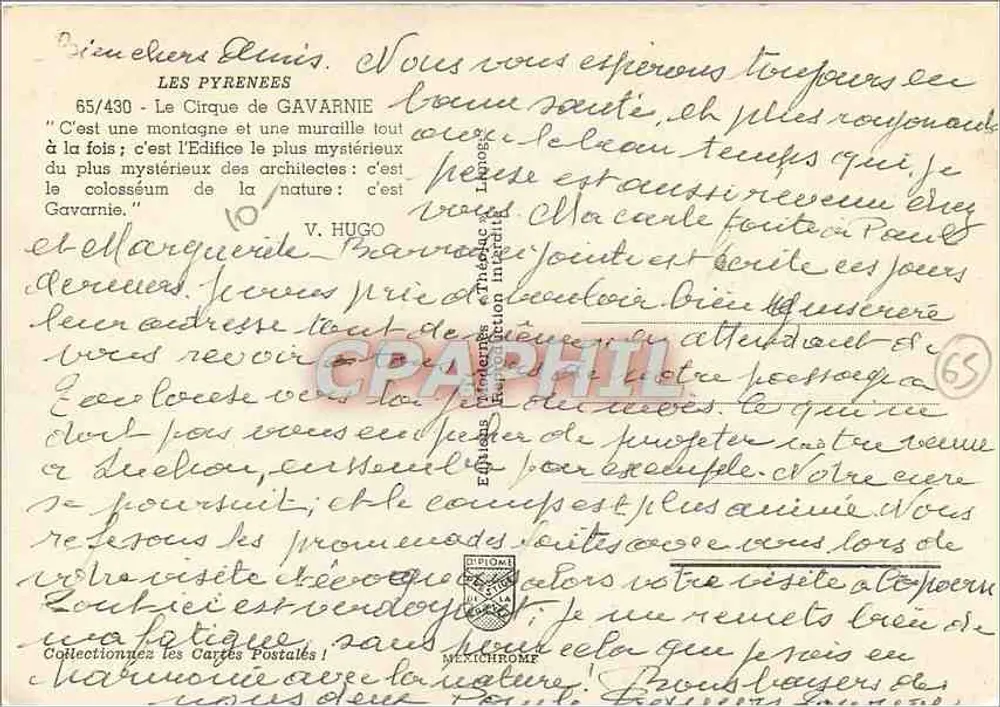 O Circo de Gavarnie — Edifício Misterioso — Editor IRIS - Verso