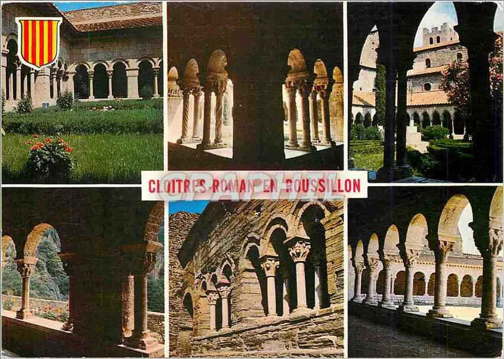 Römische Klosterruinen in Roussillon — Verlag: Éditions S. Audouin, n° 3597 - Vorderseite