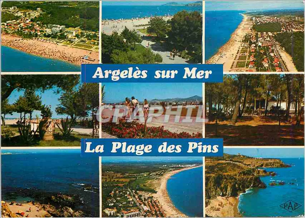 Argelès-sur-Mer — La Plage des Pins — Éditions S. A. PAP - Vorderseite
