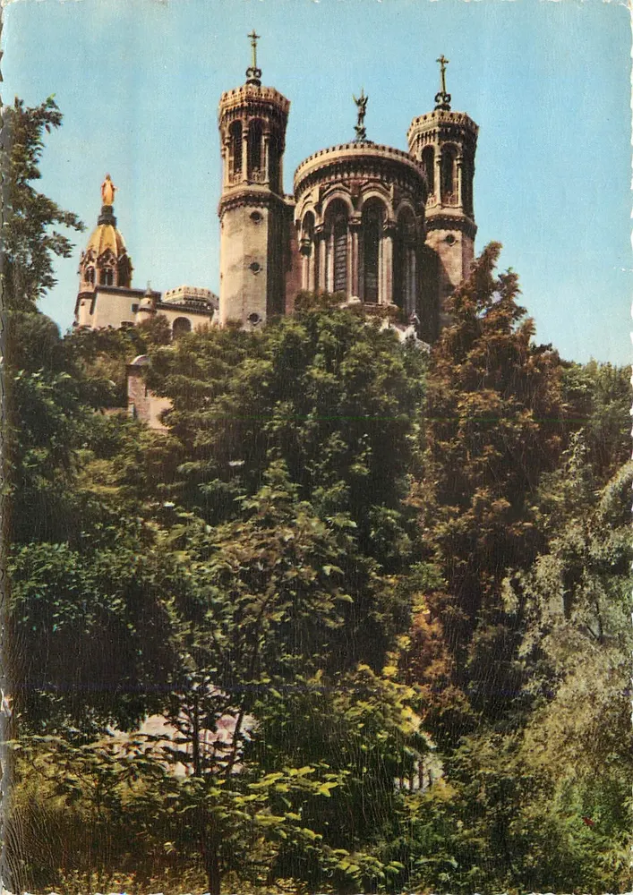 Basílica de Fourvière — Lyon — editor Combière - Frente