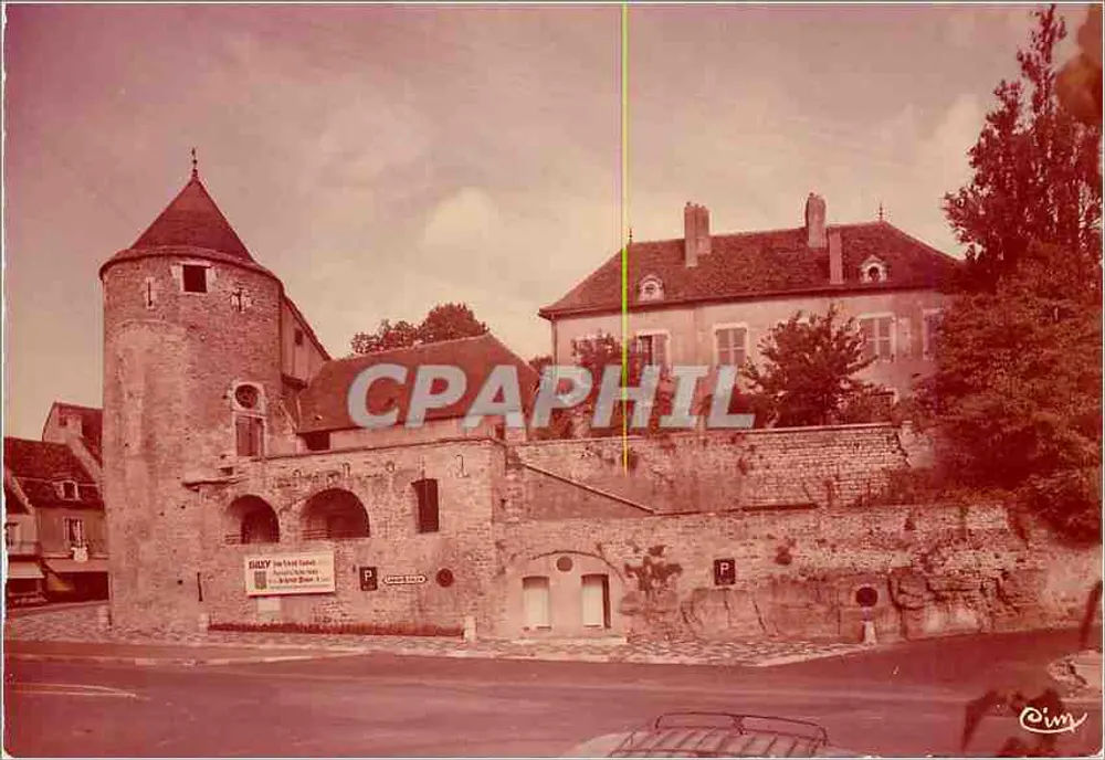 Buxy (S.-et-L.) — Die Rote Turm und die Mauern — Combier (S.-et-L.) - Vorderseite