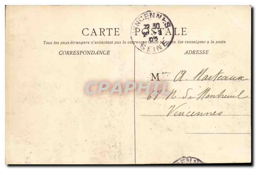 Cosne-s-L'Eil (Allier) — A Igreja — F. Desvaux editor. Moulins - Verso