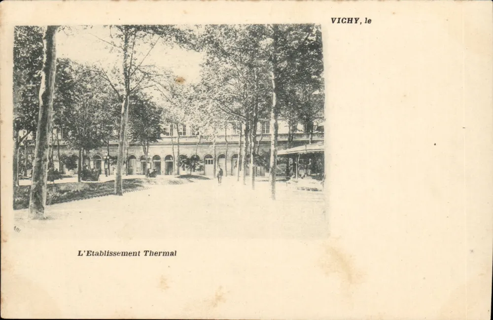 Vichy — Ujęcie termalne — Vichy - Awers