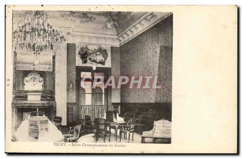 Vichy - Sala della Corrispondenza del Casinò — editore non visibile - Recto
