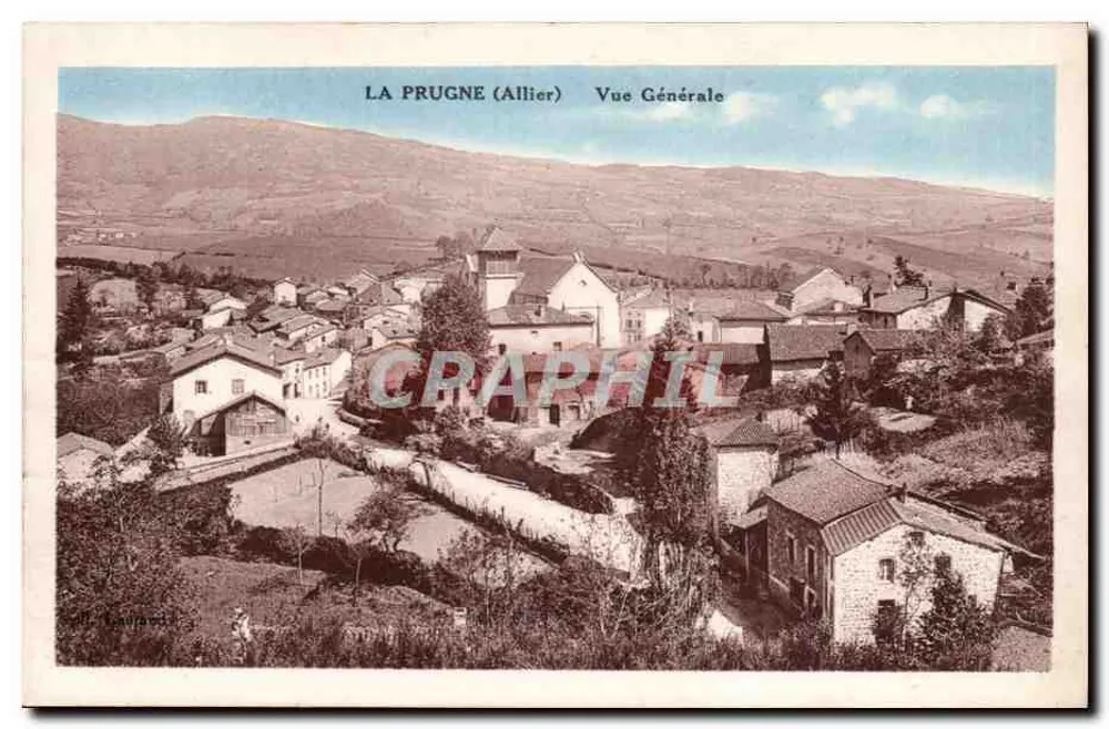 La Prugne (Allier) — Vista Geral — editor: M. Laudandis - Frente