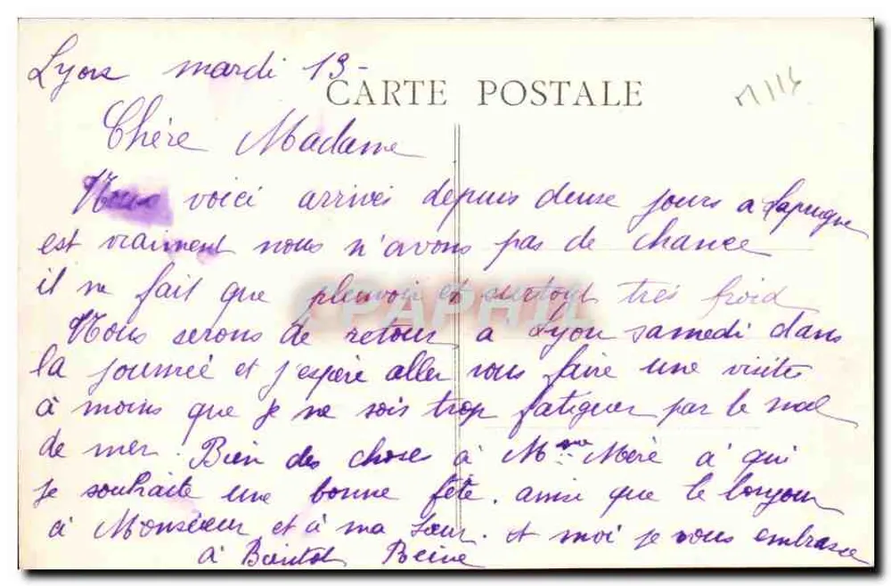 La Prugne (Allier) — Vista Geral — editor: M. Laudandis - Verso