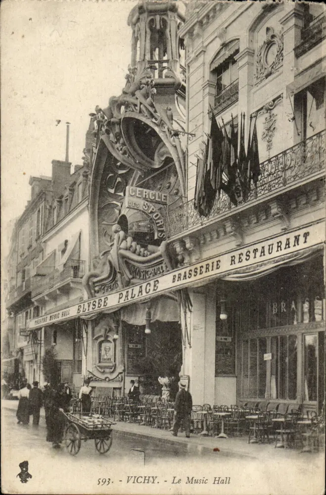 Elysée-Palast — Music Hall und Brasserie-Restaurant — Vichy - Vorderseite