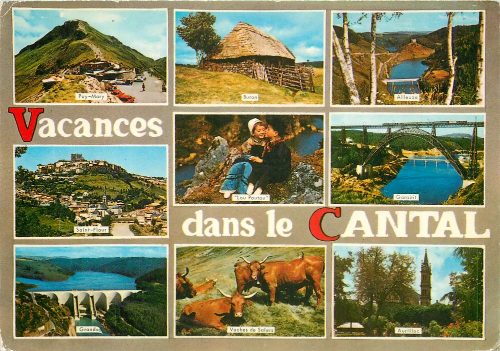 Urlaub im Cantal — Orte und Landschaften — Verlag: Pierre de la Duée - ZIL de Scherblain - Nantes - Vorderseite