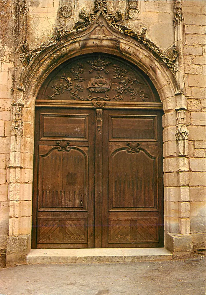 2-CELLES-sur-BELLE (Deux-Sèvres) — Ansicht des Kirchentors — Pierre ARTAUD & Cie - Verleger des GABIER - Vorderseite