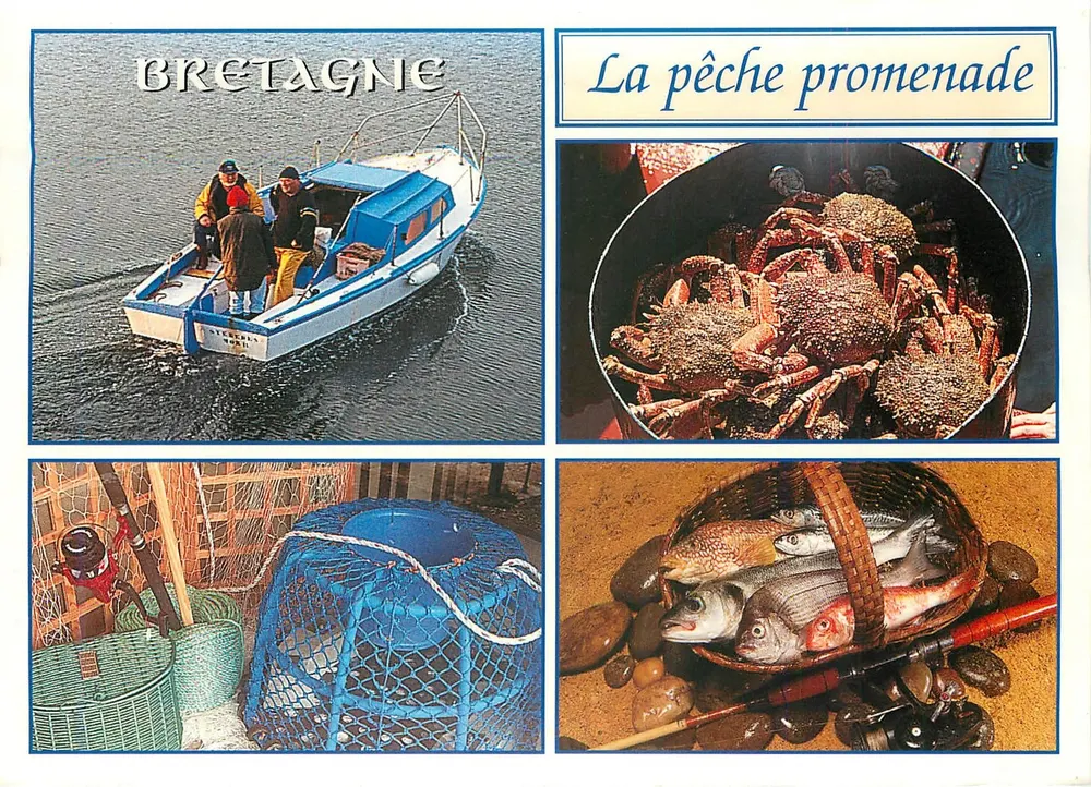 Bretanha — A pesca de lazer — Éditions d'Artigos le D'Artigues - Frente