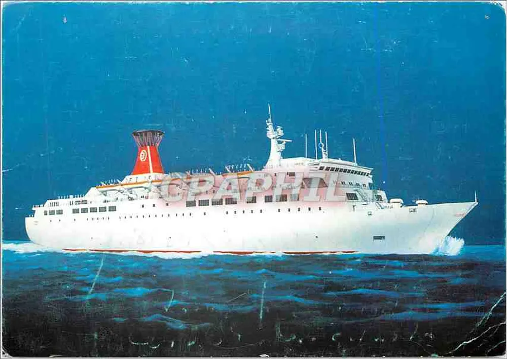 Bordbuch des Schiffes HABIB — Tunisische Navigationsgesellschaft — Tunesien - Vorderseite