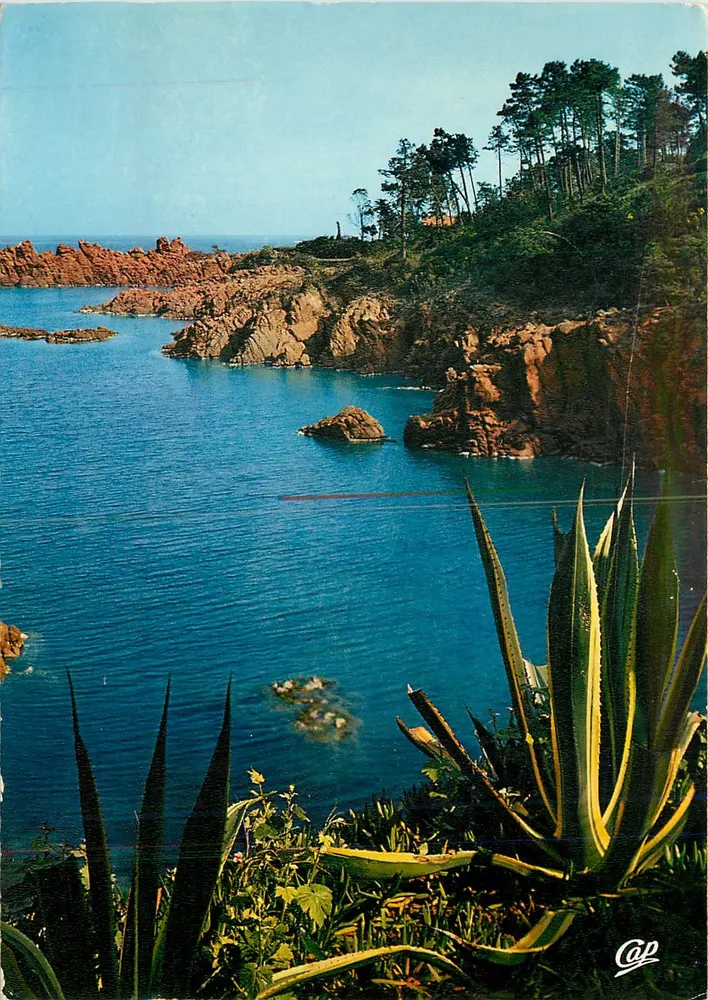 Cala in der Esterel — Côte d'Azur — CAF Editions - Vorderseite