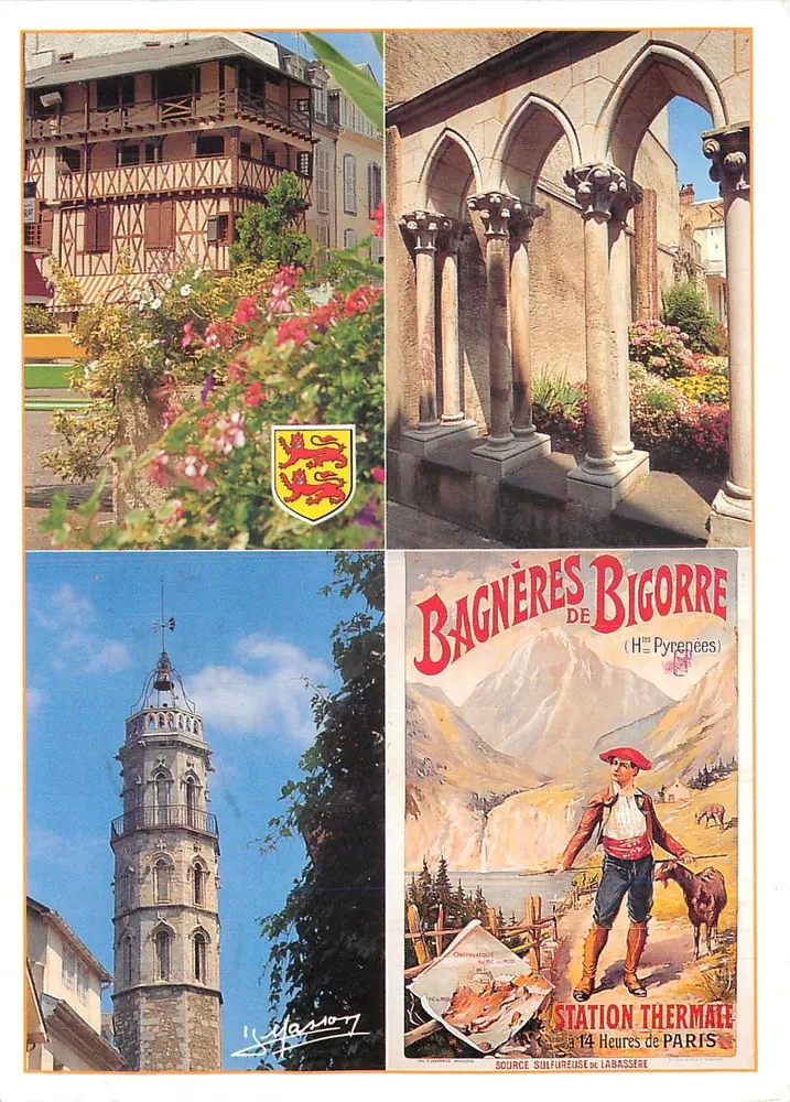 Bagnères-de-Bigorre — Thermalbad — Photo-Éditions Jean Masson - Vorderseite