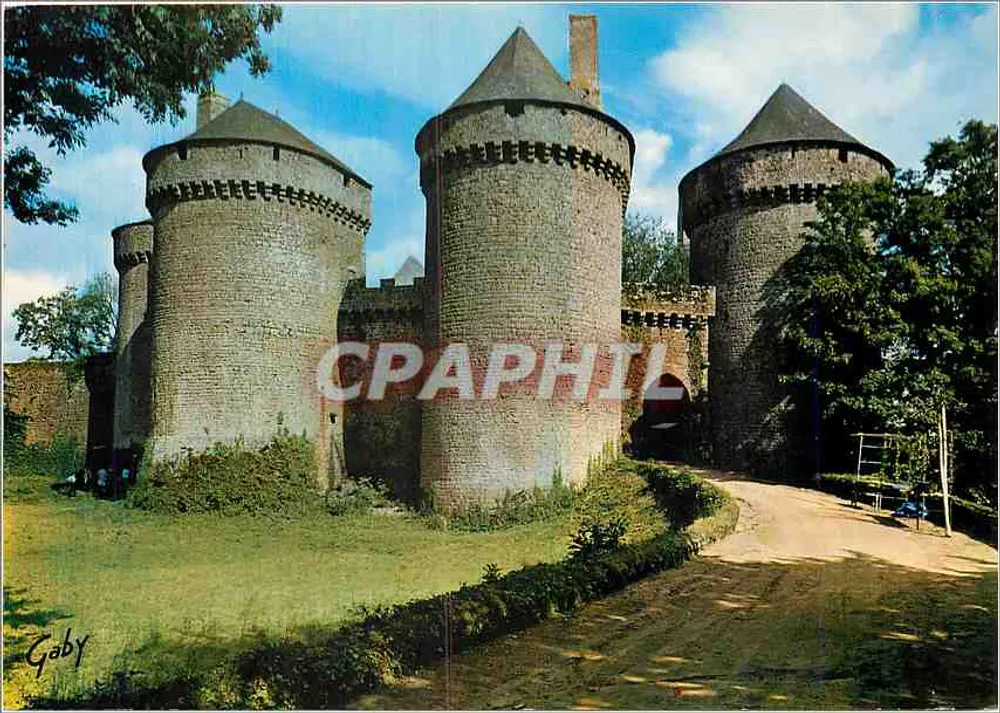 Zamek Lassay — Mayenne — wydawca ARTAUD Frères - Awers