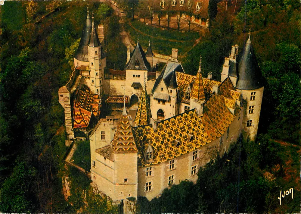 Castelo de La Roche pot — Côte-d'Or — Edições Jean-Jaures-94 - Frente