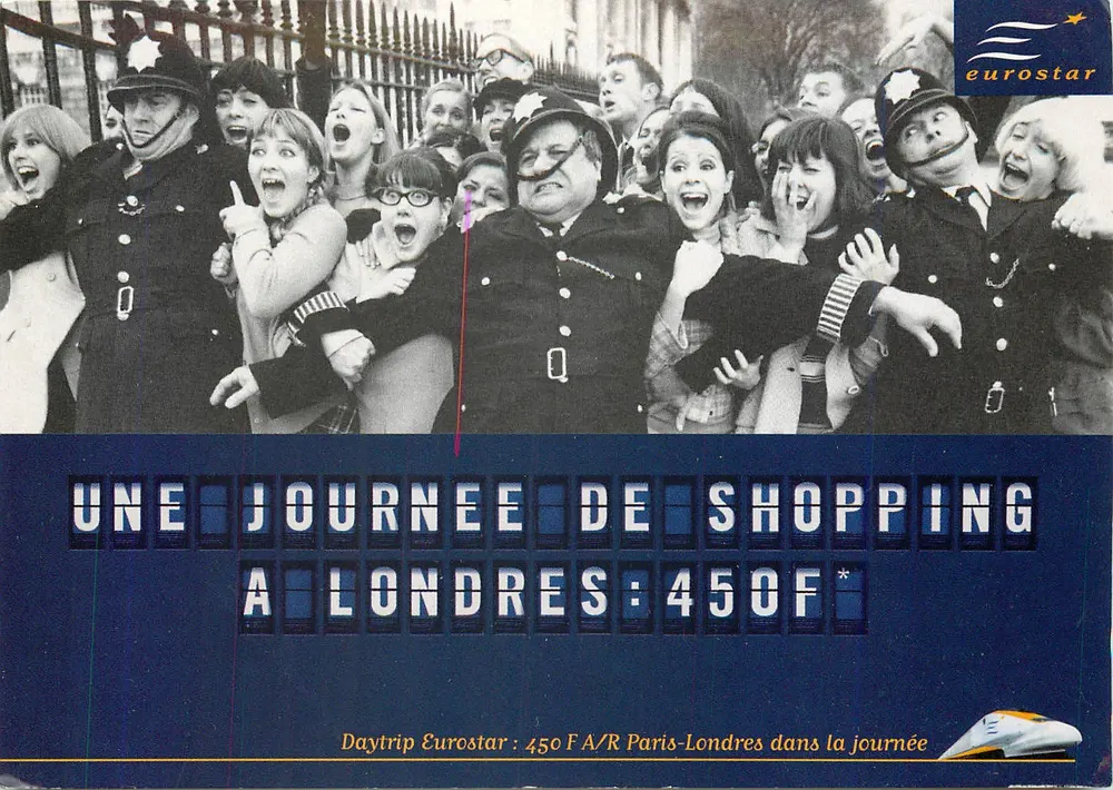 Ein Shopping-Tag in London — Eurostar — Seriennummer nicht sichtbar - Vorderseite
