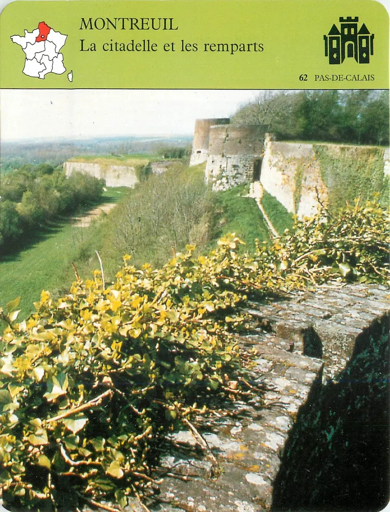 Montreuil — Die Zitadelle und die Mauern — Verlag VPC Larousse Laffont n°20-0870 - Vorderseite