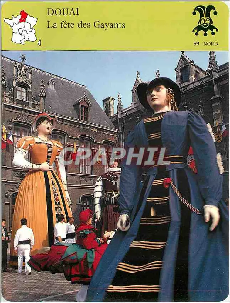 Douai — Das Gayants-Fest - Vorderseite